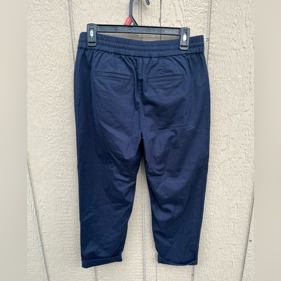 Talbots Drawstring Cuff Pull on Pants Cotton blend
Elastic waist Blue Size SP - Picture 6 of 6